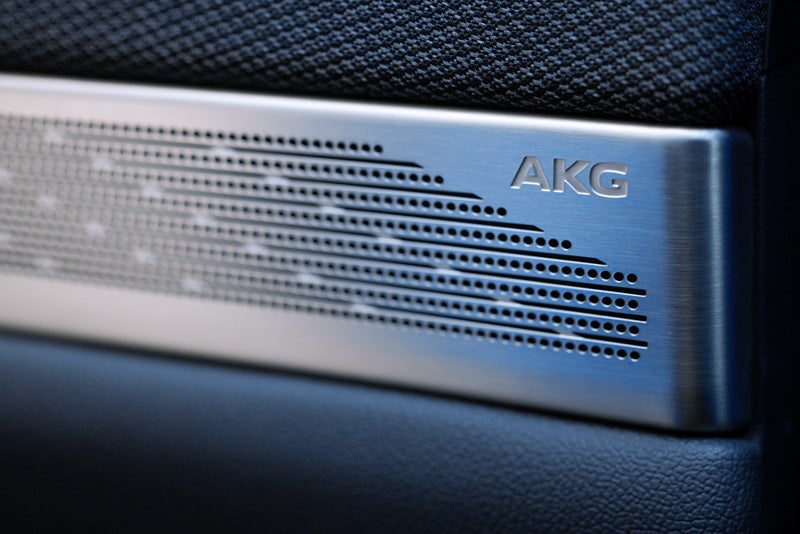 Close-up View of the AKG Studio Audio Speaker | Marion Chevrolet Buick GMC Cadillac in Marion IL