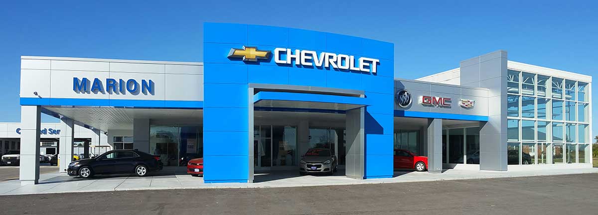 Marion Chevrolet Buick GMC Cadillac in Marion IL exterior view